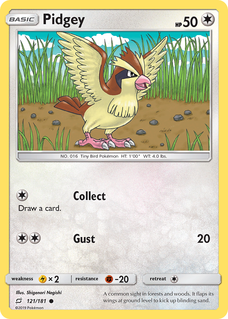 Pidgey (121/181) [Sun & Moon: Team Up] | Deep Dive Games St. Marys