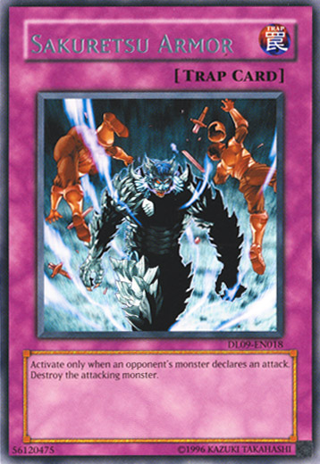 Sakuretsu Armor (Silver) [DL09-EN018] Rare | Deep Dive Games St. Marys