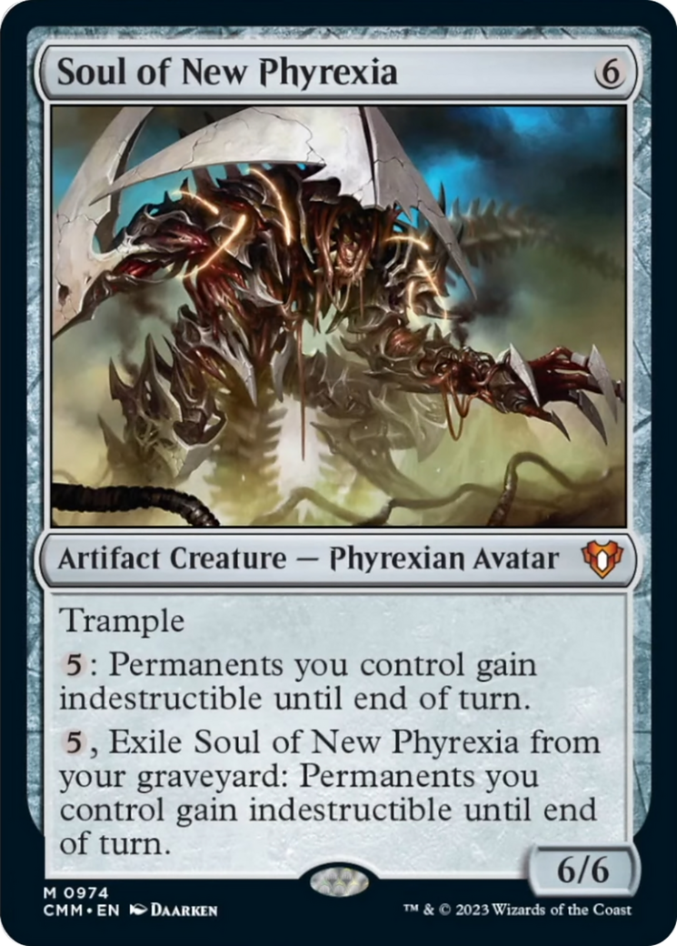 Soul of New Phyrexia [Commander Masters] | Deep Dive Games St. Marys