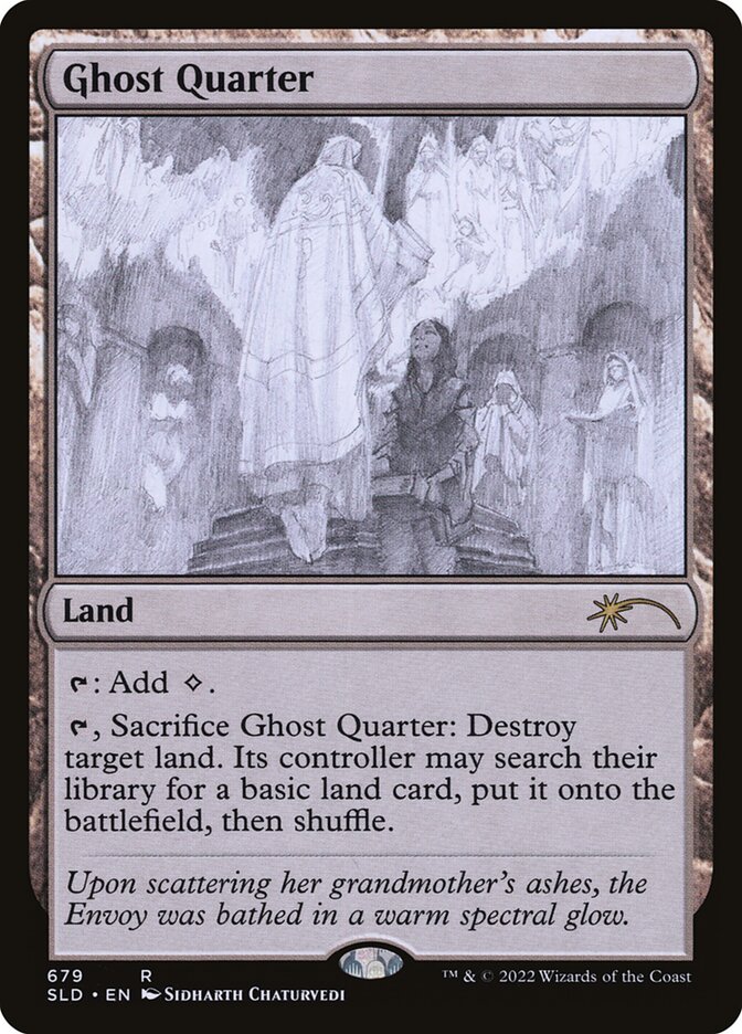 Ghost Quarter (Sketch) [Secret Lair Drop Promos] | Deep Dive Games St. Marys