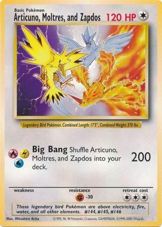 Articuno, Moltres, and Zapdos (Jumbo Card) [Miscellaneous Cards] | Deep Dive Games St. Marys