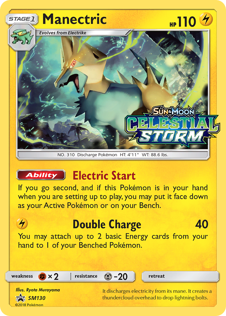 Manectric (SM130) [Sun & Moon: Black Star Promos] | Deep Dive Games St. Marys