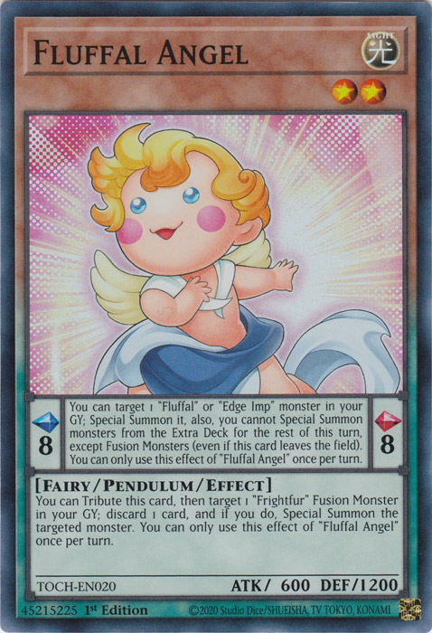 Fluffal Angel [TOCH-EN020] Super Rare | Deep Dive Games St. Marys