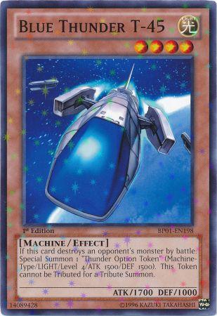 Blue Thunder T-45 [BP01-EN198] Starfoil Rare | Deep Dive Games St. Marys