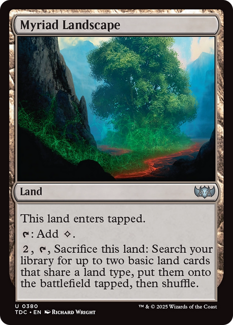 Myriad Landscape [Tarkir: Dragonstorm Commander] | Deep Dive Games St. Marys