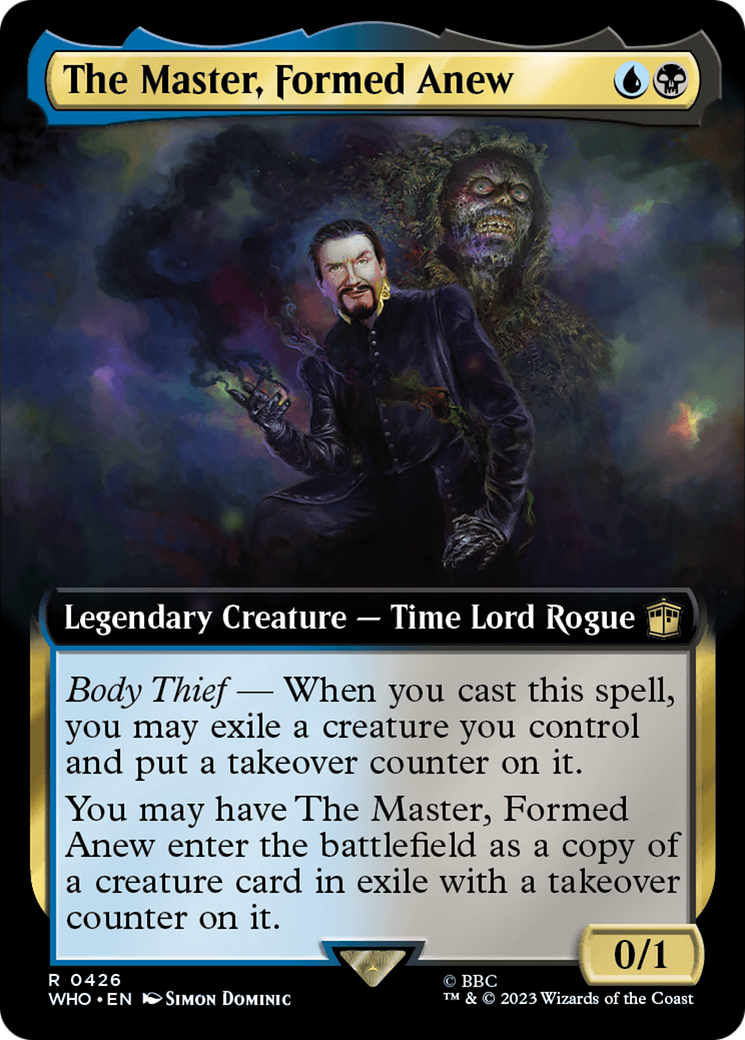 The Master, Formed Anew (Extended Art) [Doctor Who] | Deep Dive Games St. Marys