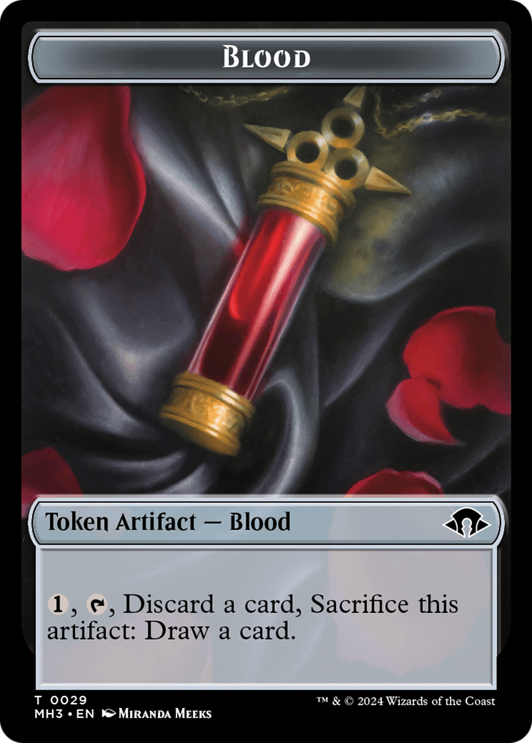 Blood Token [Modern Horizons 3 Tokens] | Deep Dive Games St. Marys