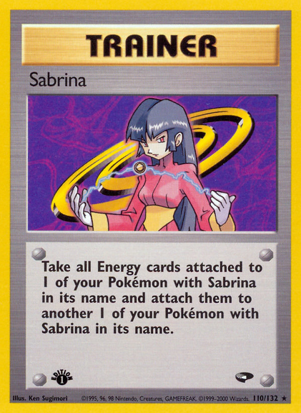 Sabrina (110/132) [Gym Challenge 1st Edition] | Deep Dive Games St. Marys