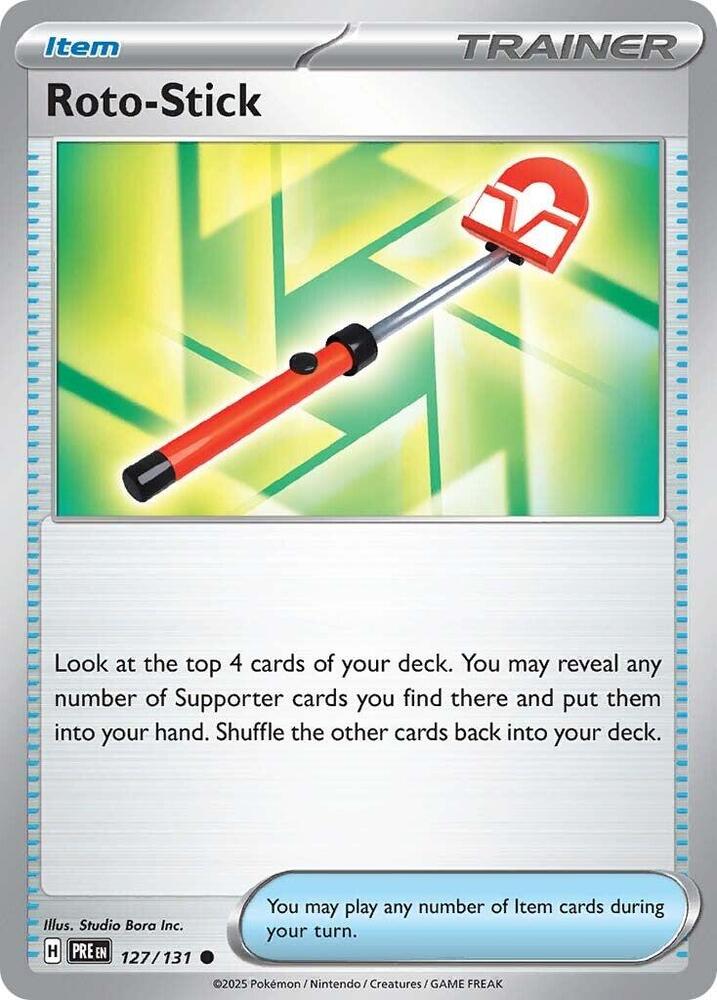 Roto-Stick (127/131) [Scarlet & Violet: Prismatic Evolutions] | Deep Dive Games St. Marys