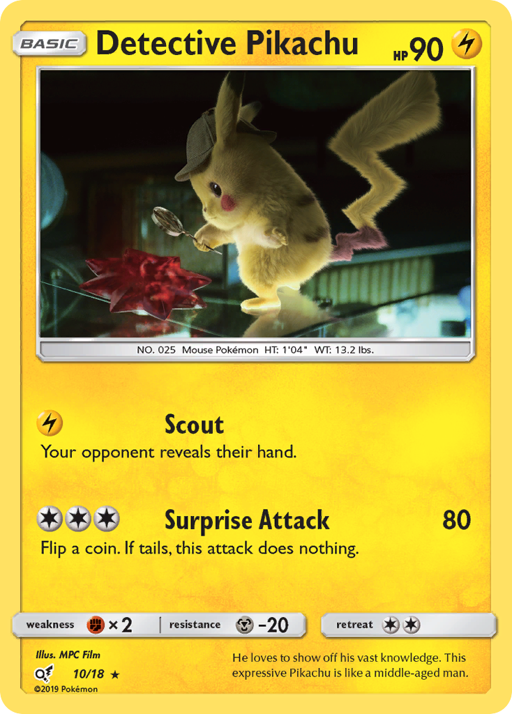 Detective Pikachu (10/18) [Sun & Moon: Detective Pikachu] | Deep Dive Games St. Marys