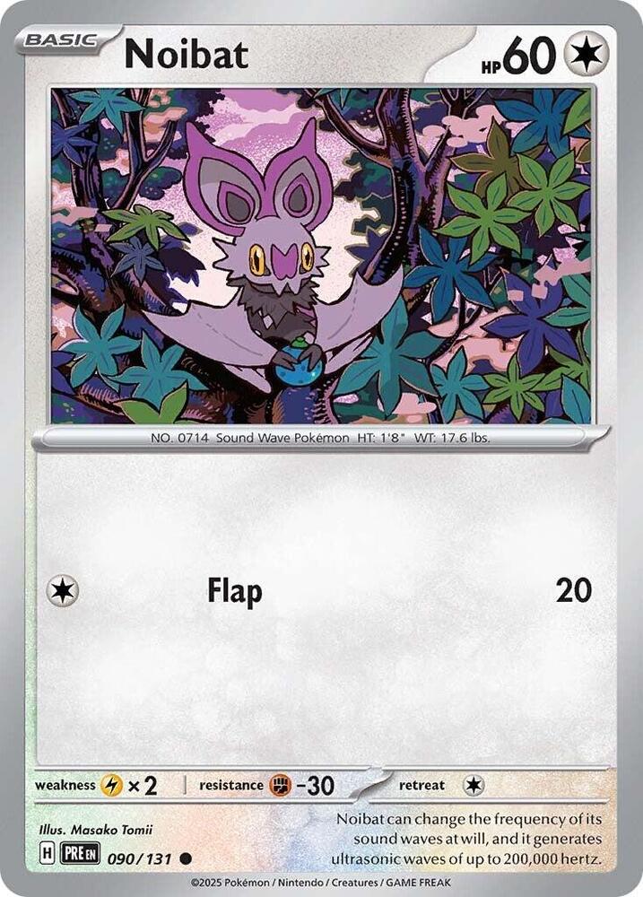 Noibat (090/131) [Scarlet & Violet: Prismatic Evolutions] | Deep Dive Games St. Marys