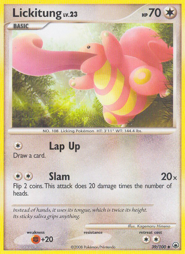 Lickitung (39/100) [Diamond & Pearl: Majestic Dawn] | Deep Dive Games St. Marys