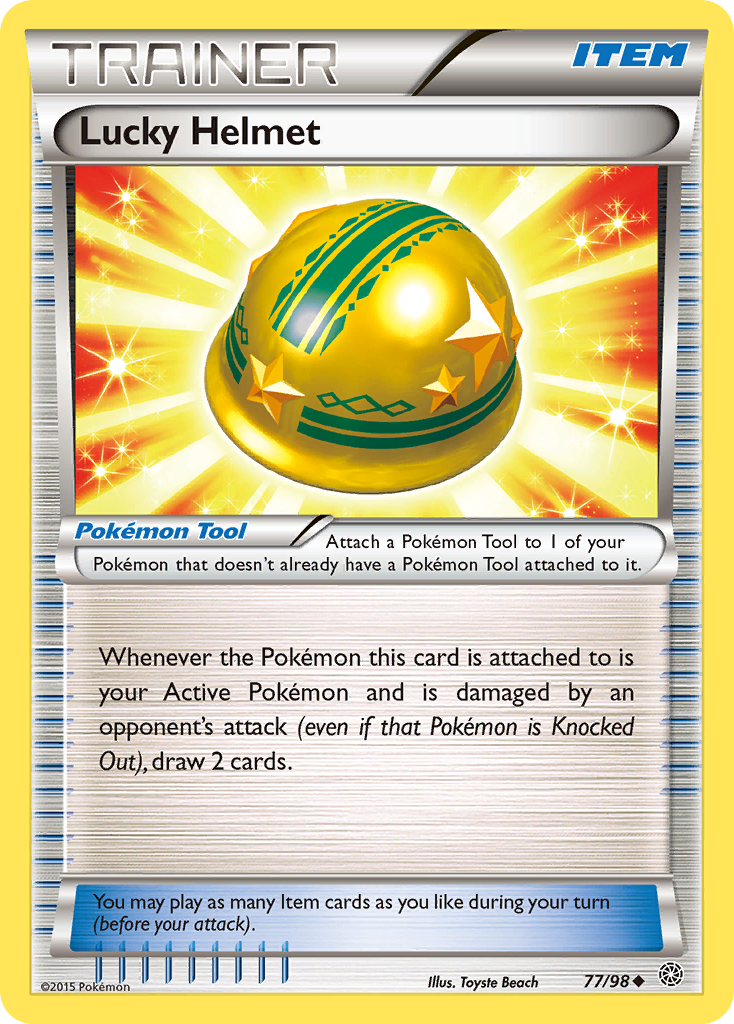 Lucky Helmet (77/98) [XY: Ancient Origins] | Deep Dive Games St. Marys