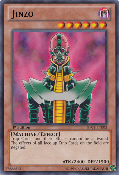 Jinzo [BP01-EN003] Rare | Deep Dive Games St. Marys