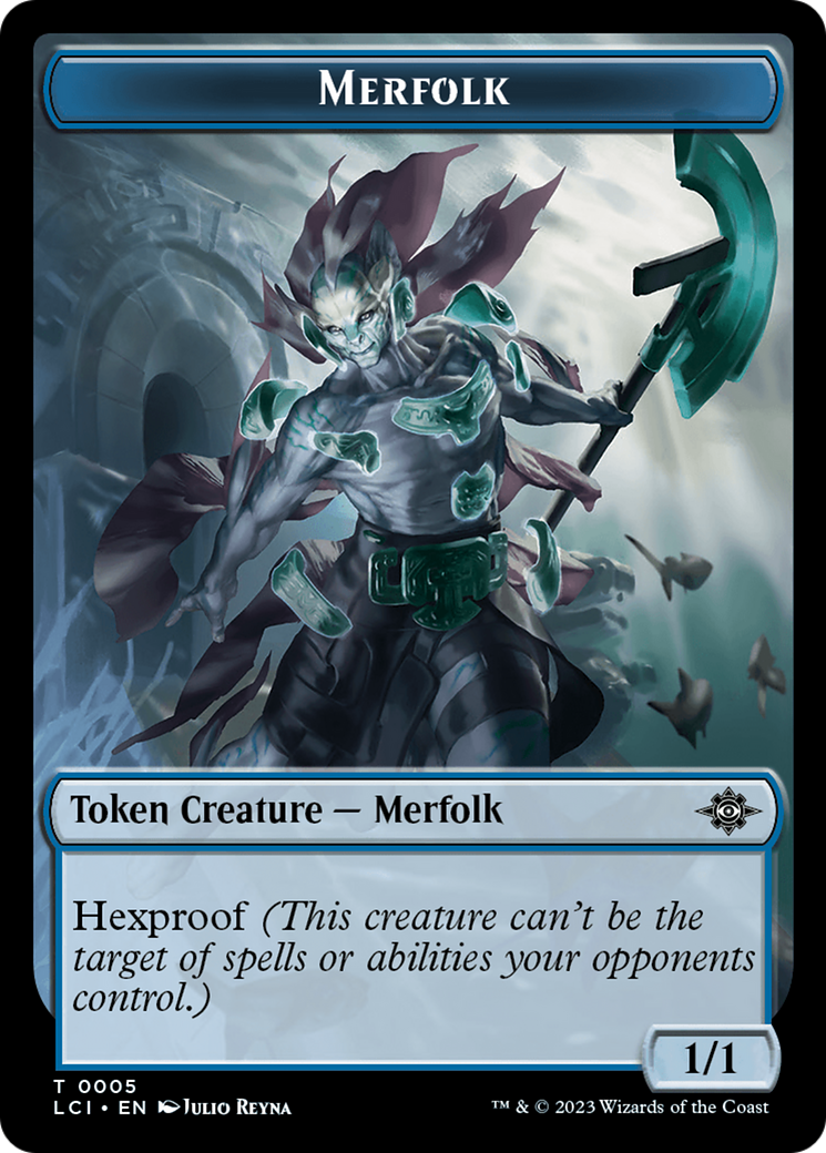 Merfolk Token [The Lost Caverns of Ixalan Tokens] | Deep Dive Games St. Marys