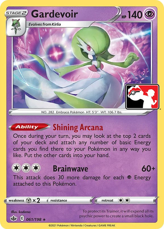 Gardevoir (061/198) [Prize Pack Series One] | Deep Dive Games St. Marys