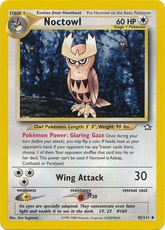 Noctowl (42/111) [Neo Genesis Unlimited] | Deep Dive Games St. Marys