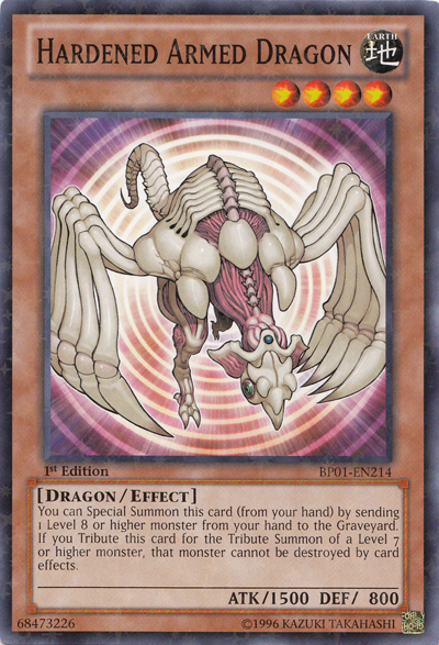 Hardened Armed Dragon [BP01-EN214] Starfoil Rare | Deep Dive Games St. Marys