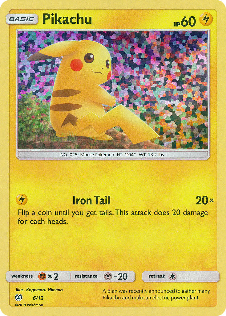 Pikachu (6/12) [McDonald's Promos: 2019 Collection] | Deep Dive Games St. Marys