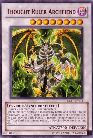 Thought Ruler Archfiend (Red) [DL11-EN014] Rare | Deep Dive Games St. Marys