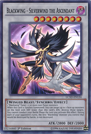 Blackwing - Silverwind the Ascendant [LC5D-EN134] Super Rare | Deep Dive Games St. Marys