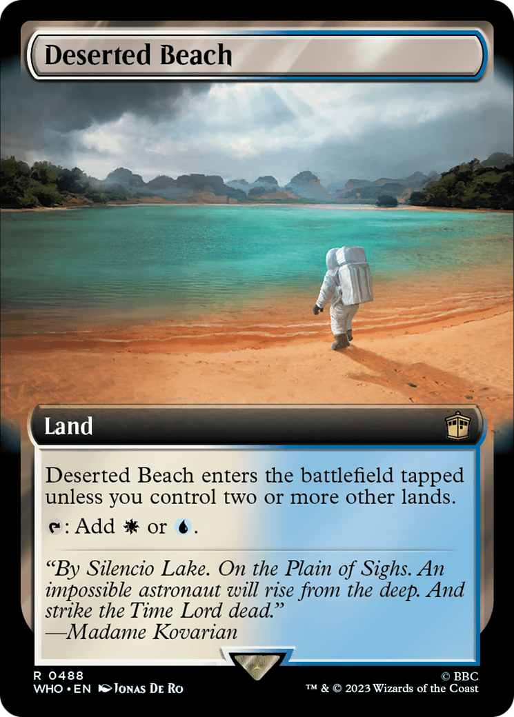 Deserted Beach (Extended Art) [Doctor Who] | Deep Dive Games St. Marys