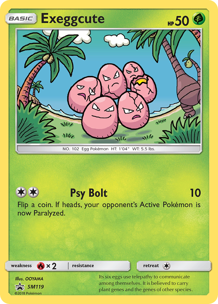 Exeggcute (SM119) [Sun & Moon: Black Star Promos] | Deep Dive Games St. Marys