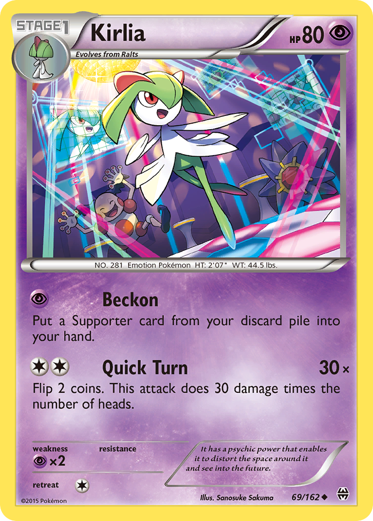 Kirlia (69/162) [XY: BREAKthrough] | Deep Dive Games St. Marys