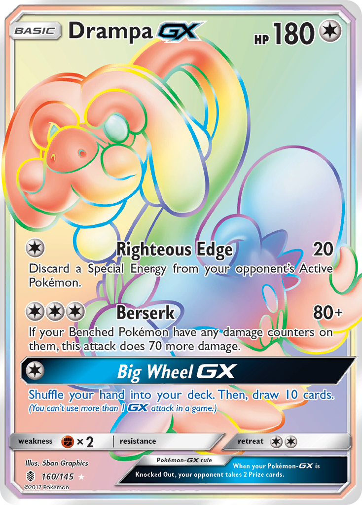 Drampa GX (160/145) [Sun & Moon: Guardians Rising] | Deep Dive Games St. Marys