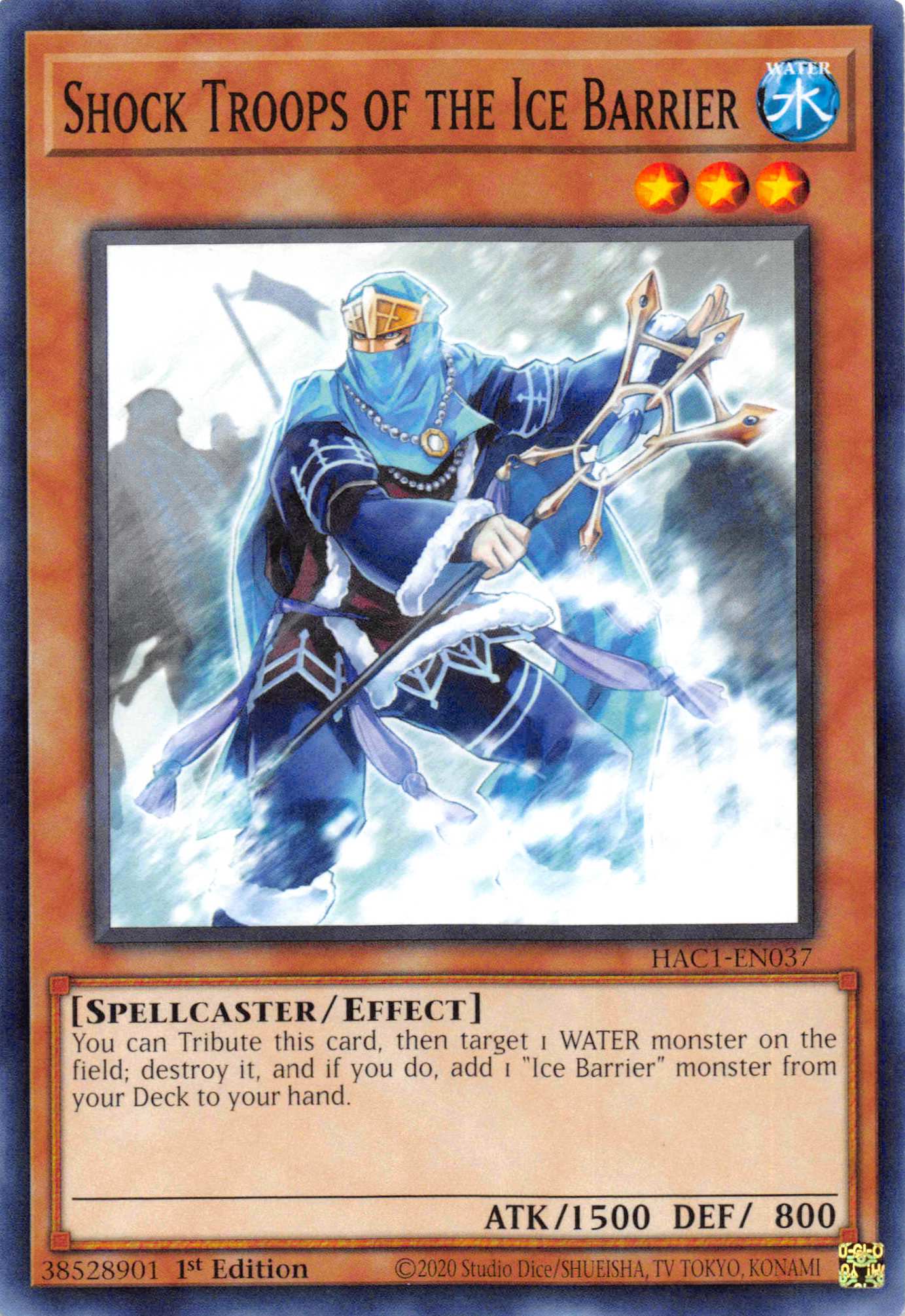 Shock Troops of the Ice Barrier [HAC1-EN037] Common | Deep Dive Games St. Marys