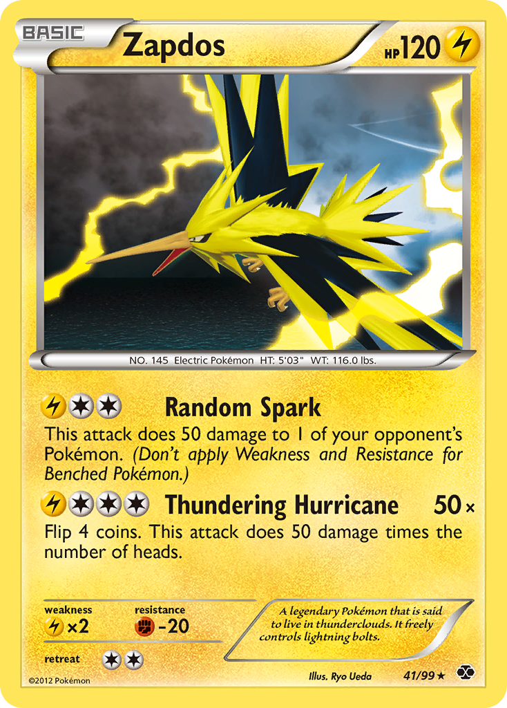 Zapdos (41/99) [Black & White: Next Destinies] | Deep Dive Games St. Marys