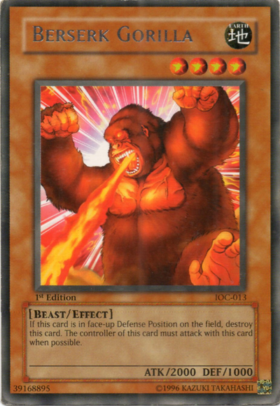 Berserk Gorilla [IOC-013] Rare | Deep Dive Games St. Marys