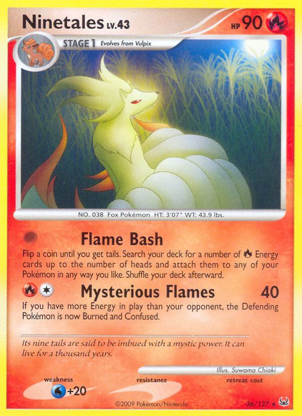 Ninetales (36/127) [Platinum: Base Set] | Deep Dive Games St. Marys