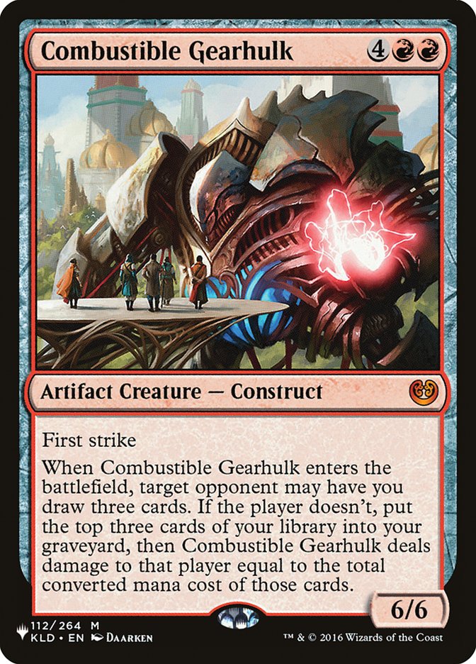 Combustible Gearhulk [The List] | Deep Dive Games St. Marys