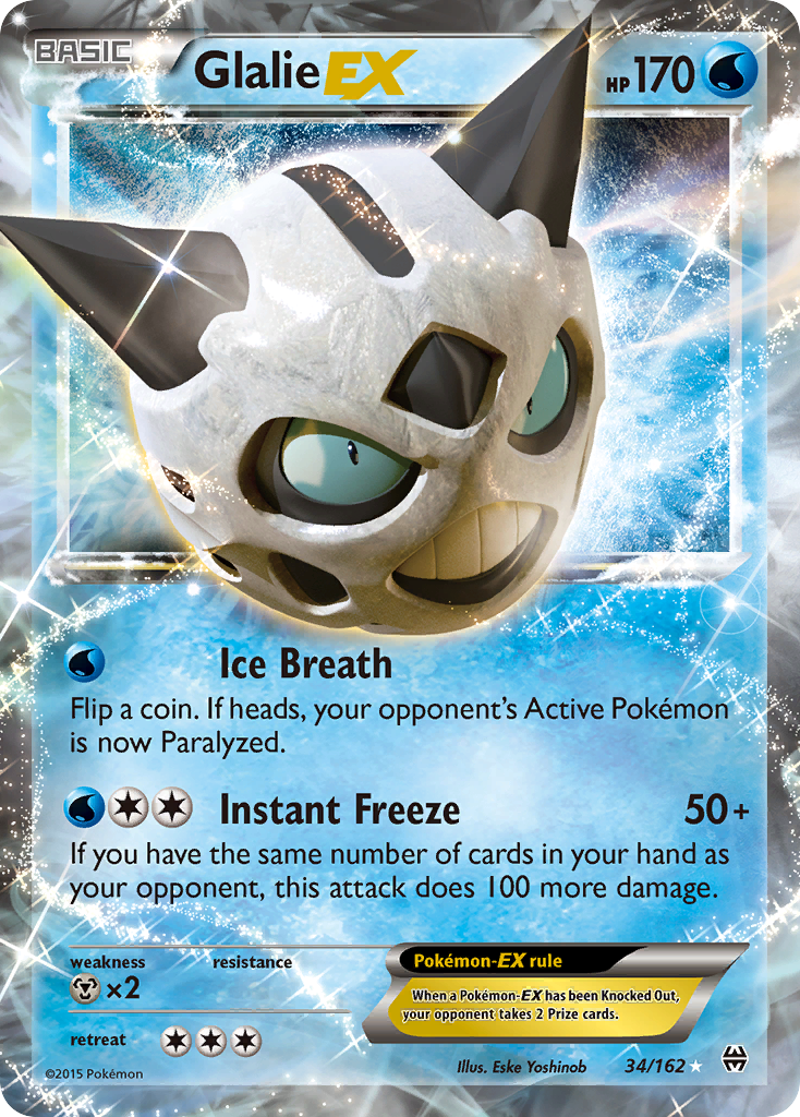 Glalie EX (34/162) [XY: BREAKthrough] | Deep Dive Games St. Marys