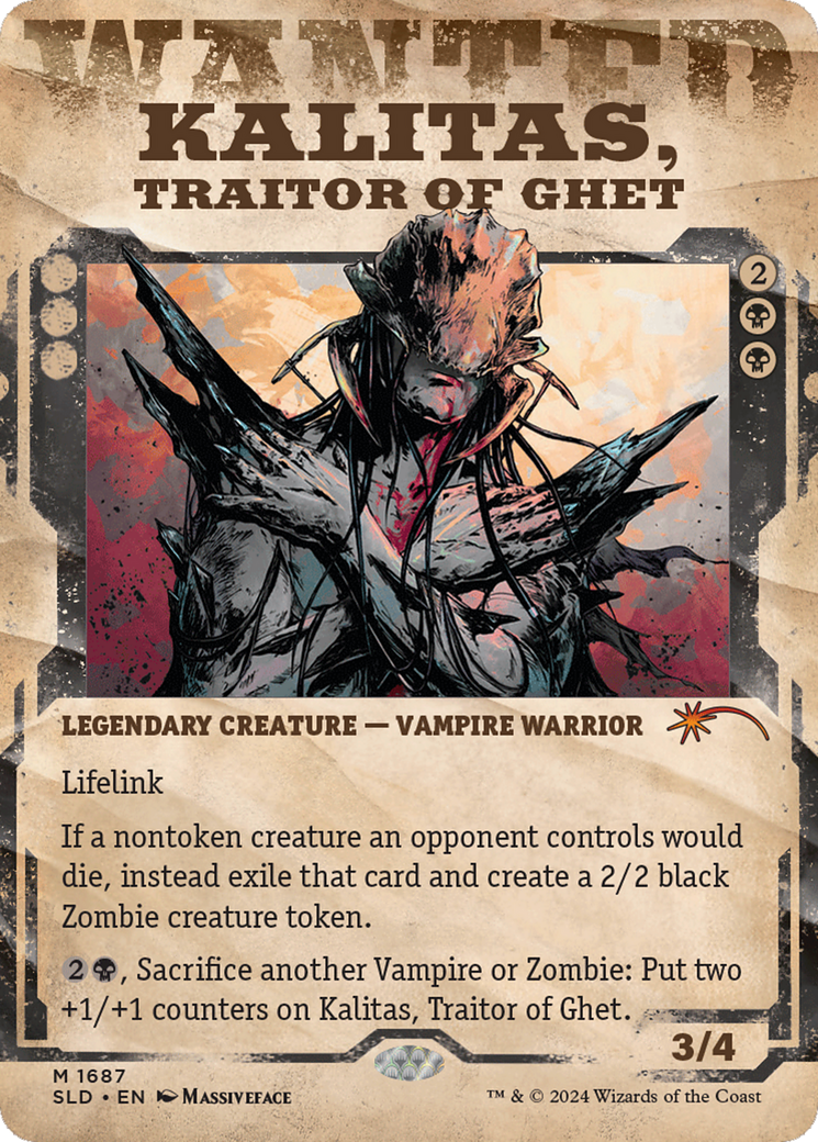 Kalitas, Traitor of Ghet [Secret Lair Drop Series] | Deep Dive Games St. Marys
