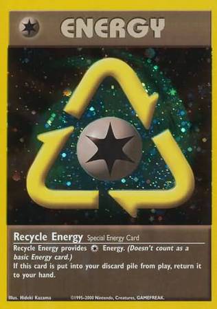 Recycle Energy (WotC 2002 League Promo) [League & Championship Cards] | Deep Dive Games St. Marys