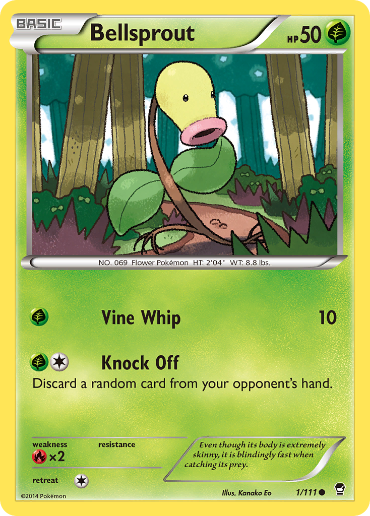 Bellsprout (1/111) [XY: Furious Fists] | Deep Dive Games St. Marys