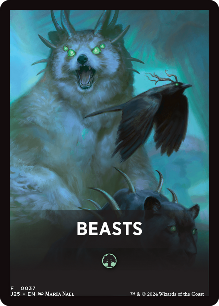Beasts Theme Card [Foundations Jumpstart Front Cards] | Deep Dive Games St. Marys