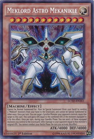 Meklord Astro Mekanikle [LC5D-EN161] Secret Rare | Deep Dive Games St. Marys