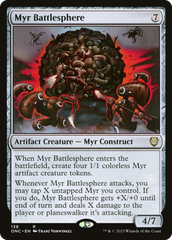 Myr Battlesphere [Phyrexia: All Will Be One Commander] | Deep Dive Games St. Marys