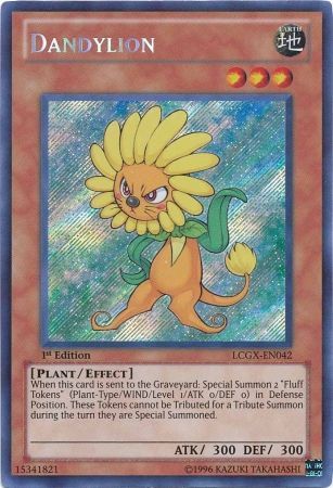 Dandylion [LCGX-EN042] Secret Rare | Deep Dive Games St. Marys