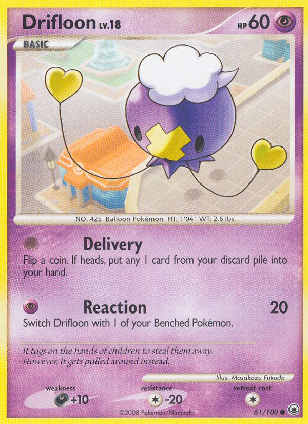 Drifloon (61/100) [Diamond & Pearl: Majestic Dawn] | Deep Dive Games St. Marys