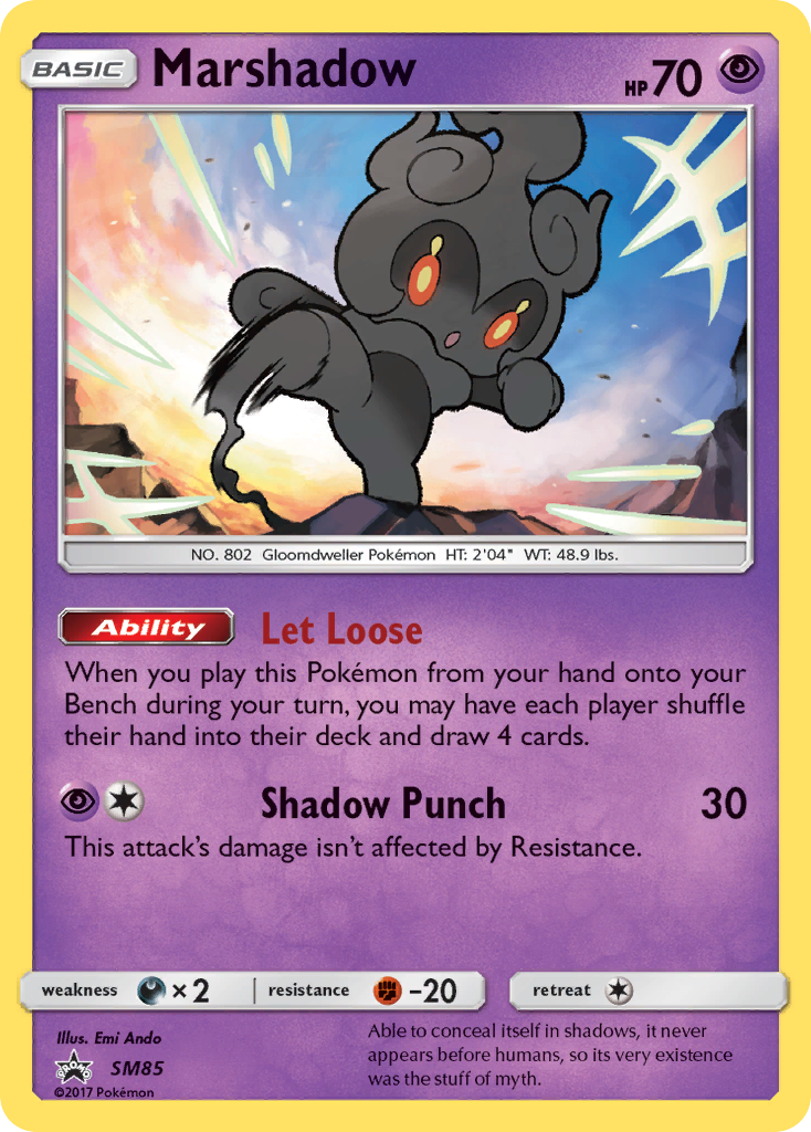 Marshadow (SM85) [Sun & Moon: Black Star Promos] | Deep Dive Games St. Marys