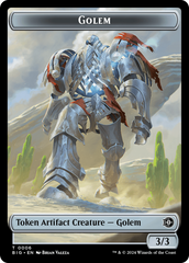 Golem // Plot Double-Sided Token [Outlaws of Thunder Junction: The Big Score Tokens] | Deep Dive Games St. Marys