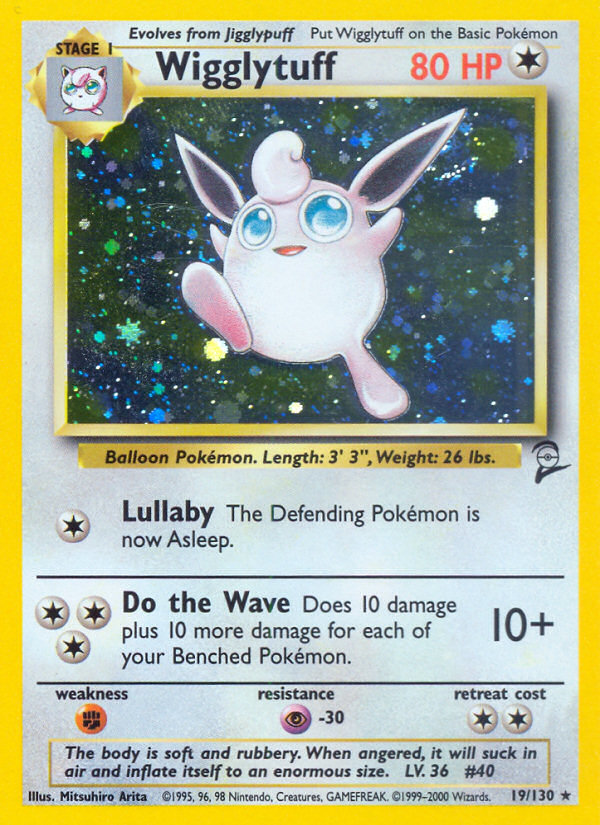 Wigglytuff (19/130) [Base Set 2] | Deep Dive Games St. Marys