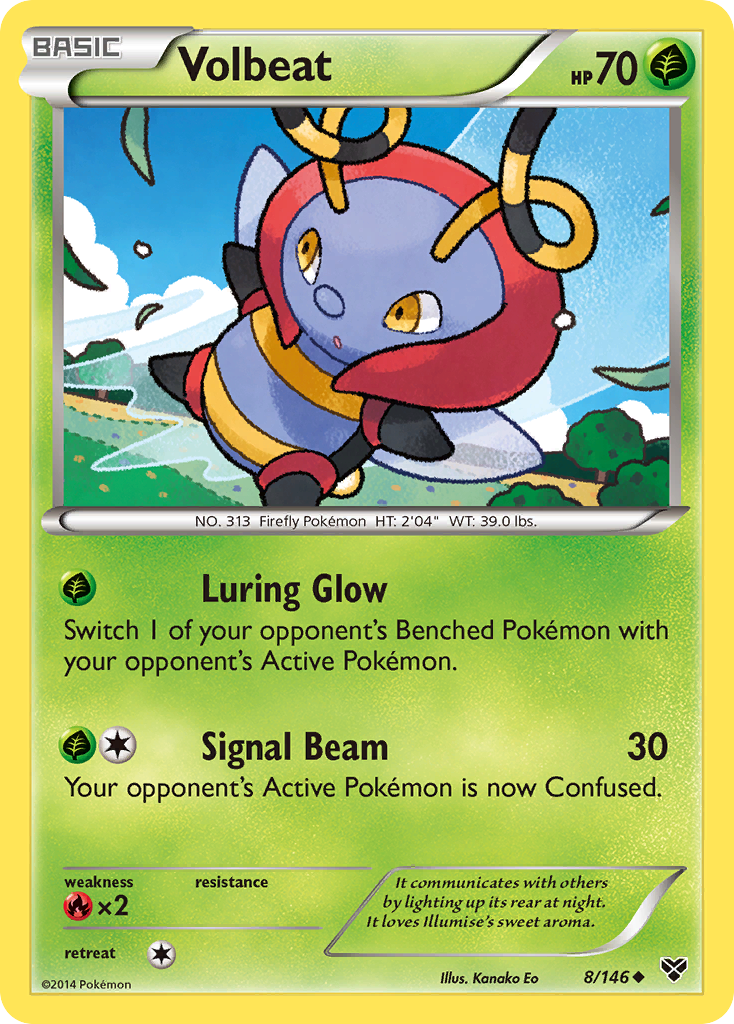 Volbeat (8/146) [XY: Base Set] | Deep Dive Games St. Marys