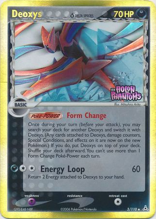 Deoxys (3/110) (Delta Species) (Stamped) [EX: Holon Phantoms] | Deep Dive Games St. Marys