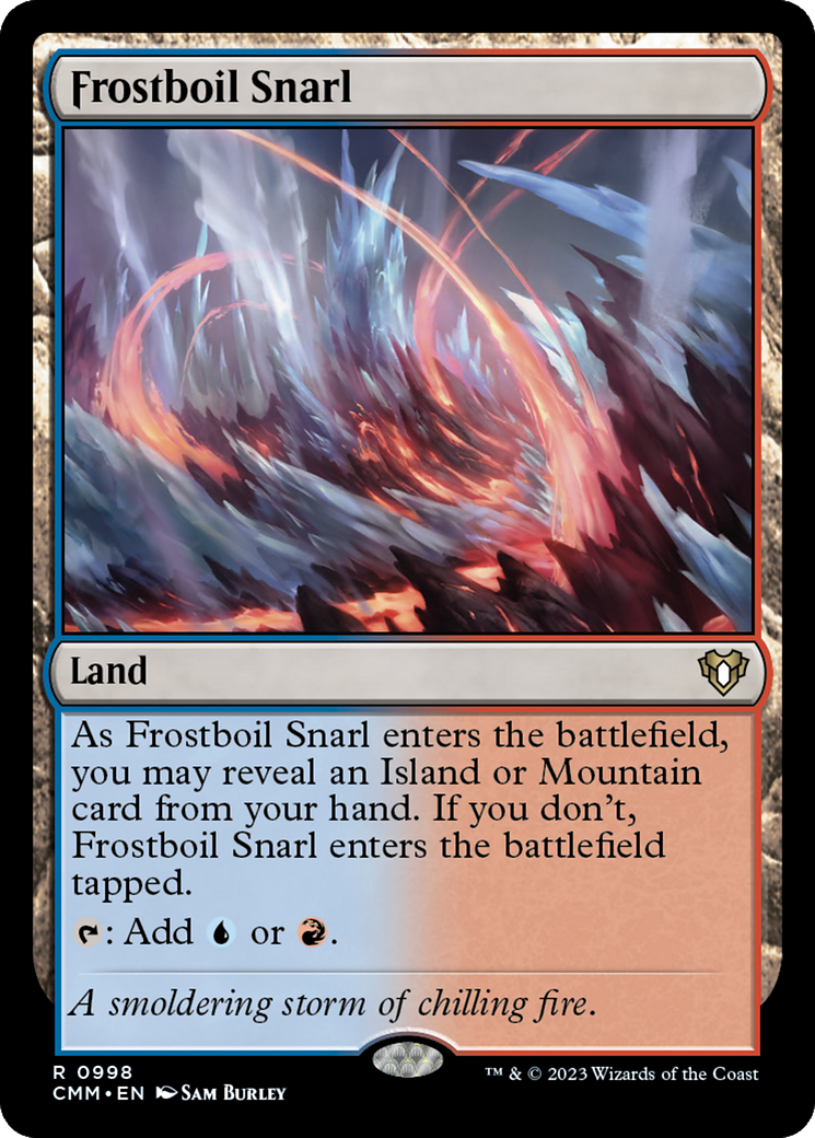Frostboil Snarl [Commander Masters] | Deep Dive Games St. Marys