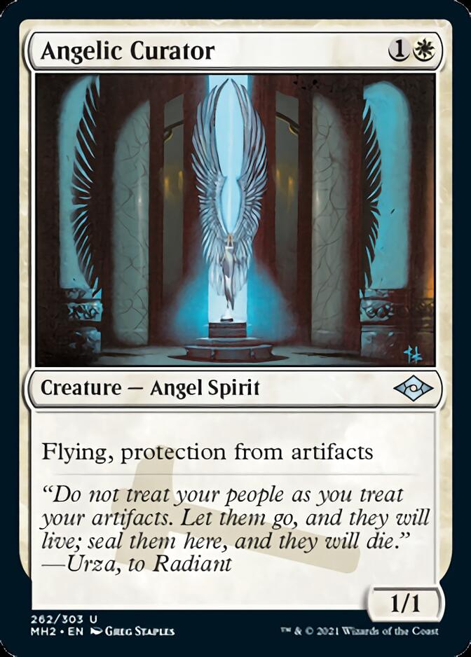 Angelic Curator (Foil Etched) [Modern Horizons 2] | Deep Dive Games St. Marys